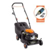 Masina de tuns gazon GREENFIELD G-MTG400-T6 Benzina 3.4 CP 40 cm cos 40 l