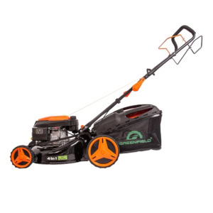 Masina de tuns gazon GREENFIELD G-MTG461ARW-T6 Benzina 3.4 CP 45 cm cos 60 l | Travandi.ro