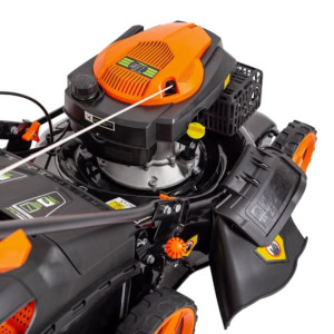 Masina de tuns gazon GREENFIELD G-MTG461ARW-T6 Benzina 3.4 CP 45 cm cos 60 l | Travandi.ro
