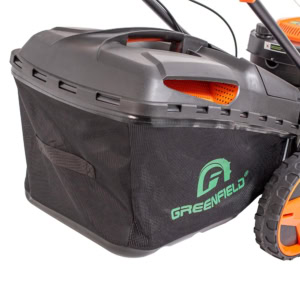 Masina de tuns gazon GREENFIELD G-MTG461ARW-T6 Benzina 3.4 CP 45 cm cos 60 l | Travandi.ro