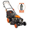 Masina de tuns gazon GREENFIELD G-MTG531ARW-TX Benzina 5.3 CP 52 cm cos 67 l