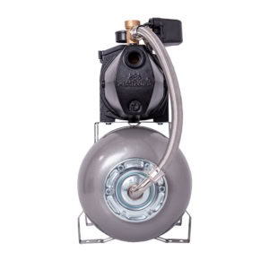 Hidrofor cu pompa autoamorsanta Wasserkonig HWK900-4.6/25H , fonta, putere 900 W, debit 3900 l/h, inaltime refulare 46 m, vas de expansiune 24 l | Travandi.ro