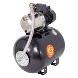 Hidrofor cu pompa autoamorsanta Wasserkonig HWKX950-4.5/50H, inox, putere 950 W, debit 4020 l/h, inaltime refulare 45 m, vas de expansiune 50 l