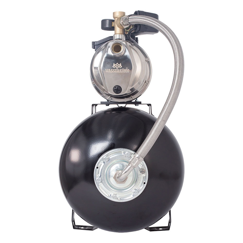 Hidrofor cu pompa autoamorsanta Wasserkonig HWKX950-4.5/50H, inox, putere 950 W, debit 4020 l/h, inaltime refulare 45 m, vas de expansiune 50 l 4 Hidrofor cu pompa autoamorsanta Wasserkonig HWKX950-4.5/50H, inox, putere 950 W, debit 4020 l/h, inaltime refulare 45 m, vas de expansiune 50 l - Image 4