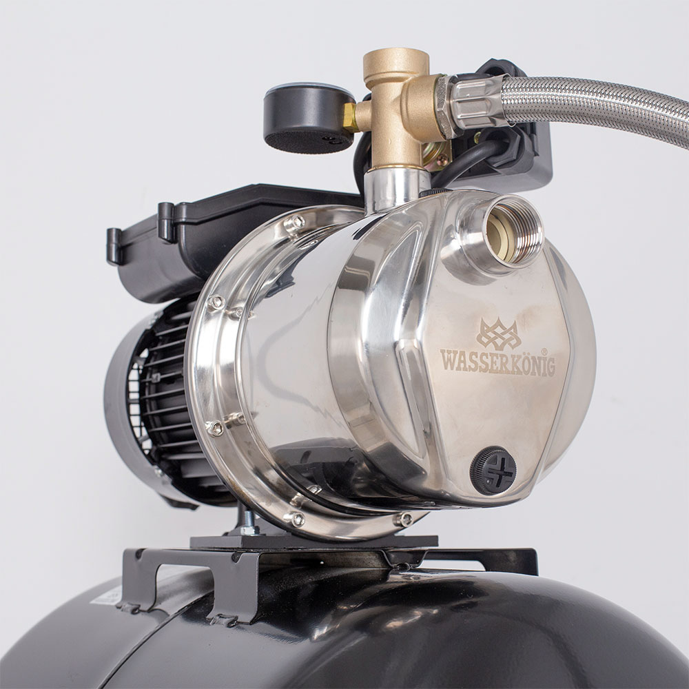 Hidrofor cu pompa autoamorsanta Wasserkonig HWKX950-4.5/50H, inox, putere 950 W, debit 4020 l/h, inaltime refulare 45 m, vas de expansiune 50 l 5 Hidrofor cu pompa autoamorsanta Wasserkonig HWKX950-4.5/50H, inox, putere 950 W, debit 4020 l/h, inaltime refulare 45 m, vas de expansiune 50 l - Image 5