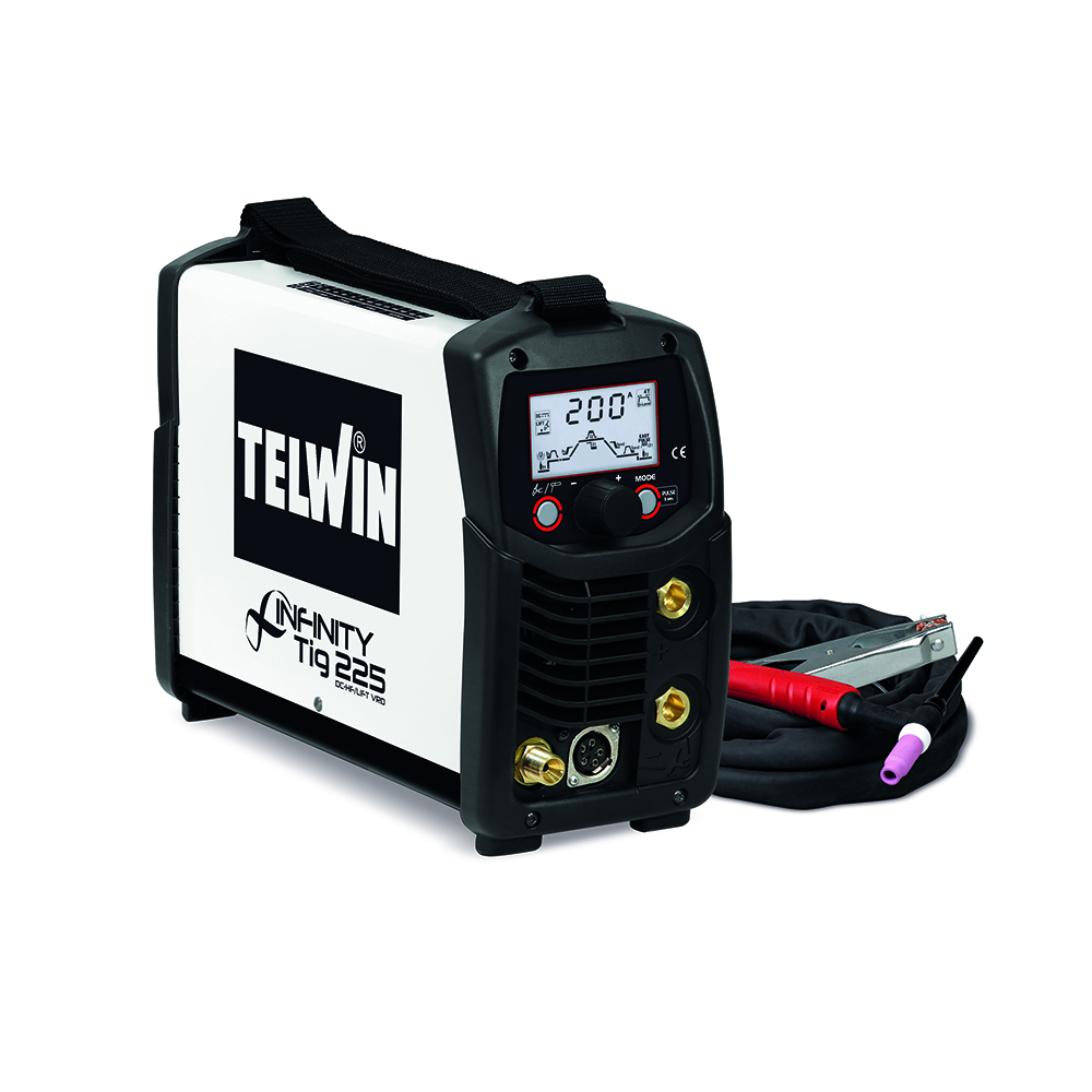 Aparat sudura TIG/ MMA Telwin INFINITYTIG225DC-HF/LIFT_ACX, 200 A, electrozi 1.6-4 mm, cu accesorii TIG 1 Aparat sudura TIG/ MMA Telwin INFINITYTIG225DC-HF/LIFT_ACX, 200 A, electrozi 1.6-4 mm, cu accesorii TIG