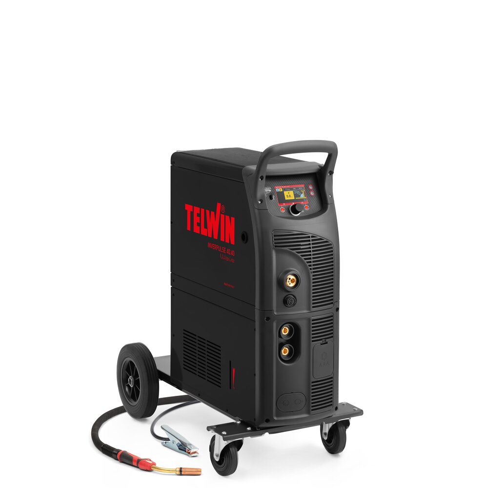 Aparat de sudura multiproces Telwin INVERPULSE40.40WAVE_RA, max 400 A, sarma otel 0.6-1.6 mm, electrozi 1.6-8 mm, racire cu lichid, cu accesorii 2 Aparat de sudura multiproces Telwin INVERPULSE40.40WAVE_RA, max 400 A, sarma otel 0.6-1.6 mm, electrozi 1.6-8 mm, racire cu lichid, cu accesorii - Image 2