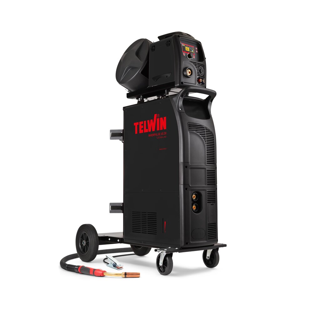 Aparat sudura MIG-MAG/FLUX/BRAZARE/ MMA/TIG-DC LIFT Telwin INVERPULSE60.30WAVE_RA, 400 A, sarma sudura otel 0.6-2 mm, electrozi 1.6-8 mm, racire cu lichid, cu accesorii 2 Aparat sudura MIG-MAG/FLUX/BRAZARE/ MMA/TIG-DC LIFT Telwin INVERPULSE60.30WAVE_RA, 400 A, sarma sudura otel 0.6-2 mm, electrozi 1.6-8 mm, racire cu lichid, cu accesorii - Image 2