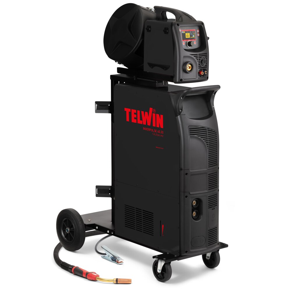 Aparat sudura MIG-MAG/FLUX/BRAZARE/ MMA/TIG-DC LIFT Telwin INVERPULSE60.30WAVE_RA, 400 A, sarma sudura otel 0.6-2 mm, electrozi 1.6-8 mm, racire cu lichid, cu accesorii 3 Aparat sudura MIG-MAG/FLUX/BRAZARE/ MMA/TIG-DC LIFT Telwin INVERPULSE60.30WAVE_RA, 400 A, sarma sudura otel 0.6-2 mm, electrozi 1.6-8 mm, racire cu lichid, cu accesorii - Image 3