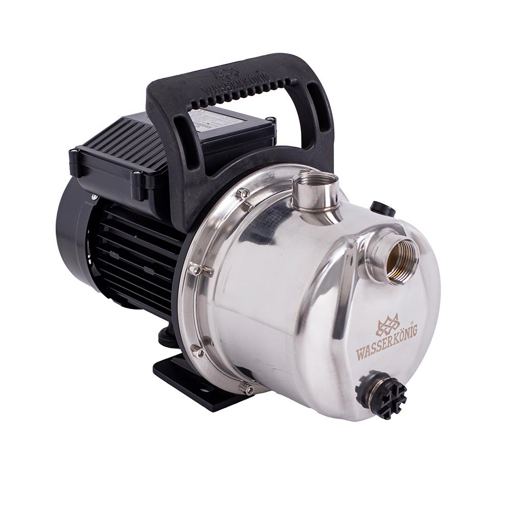 Pompa Wasserkonig ISG5058 autoamorsanta de gradina, inox, putere 1000 W, debit 3480 l/h, inaltime refulare 50 m 3 Pompa Wasserkonig ISG5058 autoamorsanta de gradina, inox, putere 1000 W, debit 3480 l/h, inaltime refulare 50 m - Image 3