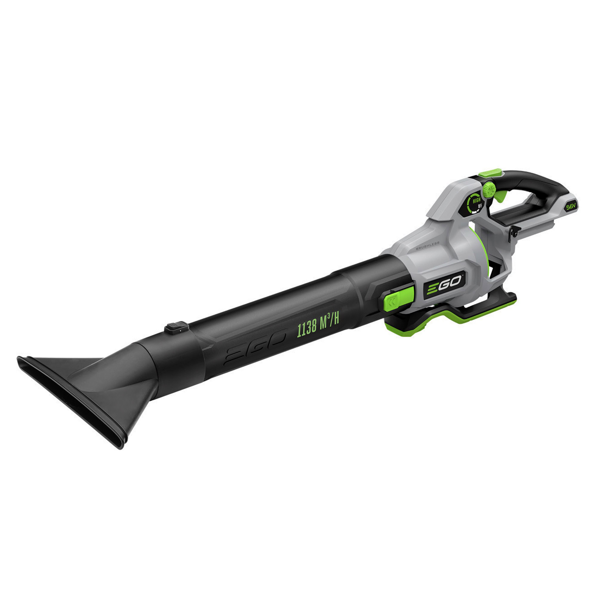 Suflanta electrica pentru frunze Ego Power LB6704E, cu acumulator Li-Ion 56 V/5.0 Ah, 1138 mc/h, incarcator rapid 3 Suflanta electrica pentru frunze Ego Power LB6704E, cu acumulator Li-Ion 56 V/5.0 Ah, 1138 mc/h, incarcator rapid - Image 3