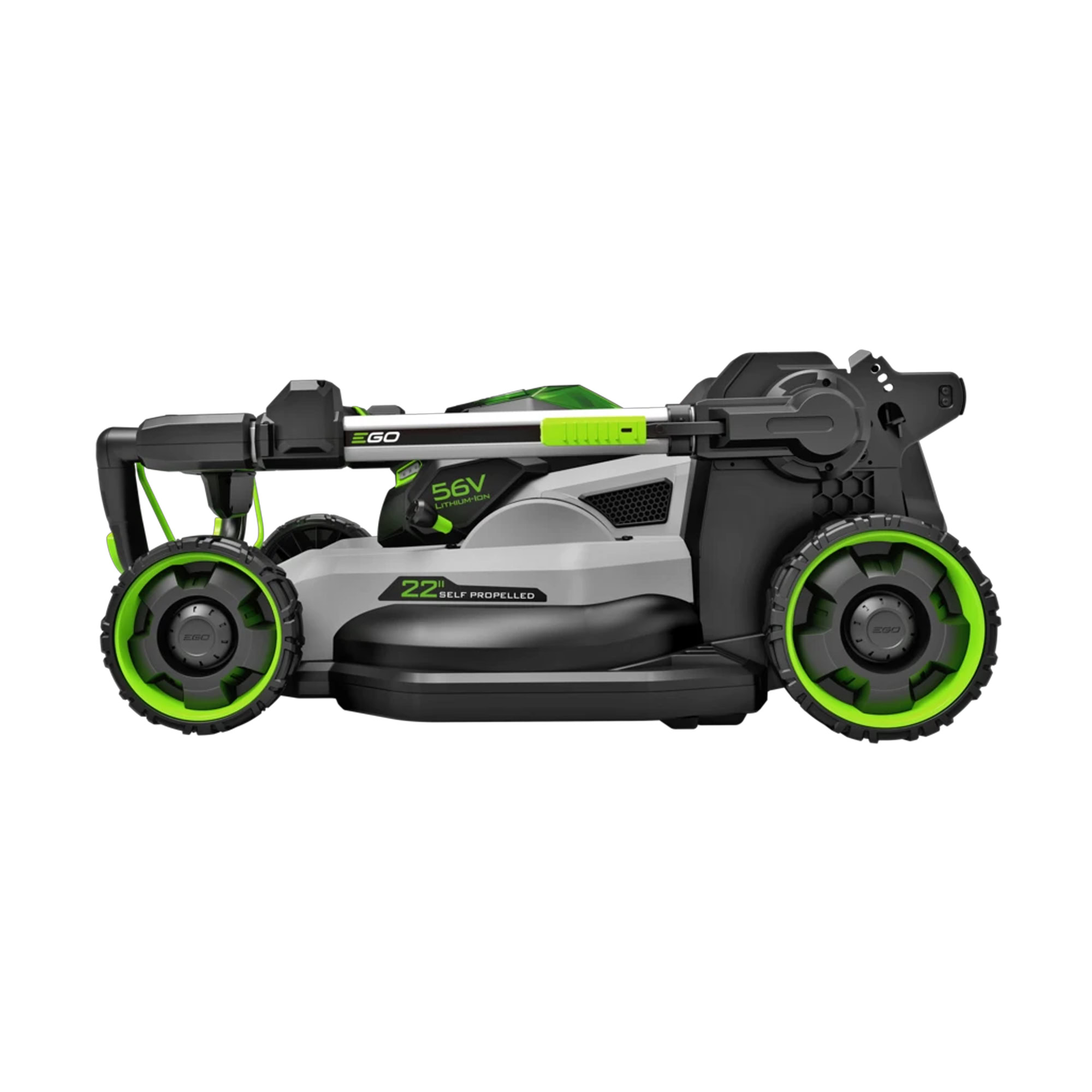 Masina electrica de tuns gazon Ego Professional LM2236E-SP, 55 cm, autopropulsie, cu acumulator Li-Ion 56 V/10 Ah si incarcator 4 Masina electrica de tuns gazon Ego Professional LM2236E-SP, 55 cm, autopropulsie, cu acumulator Li-Ion 56 V/10 Ah si incarcator - Image 4