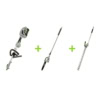 Set multifunctional Ego Professional MHCC1022E, cu ansamblu motor, emondor, trimmer gard viu, incarcator rapid, acumulator Li-Ion de 2.5 Ah
