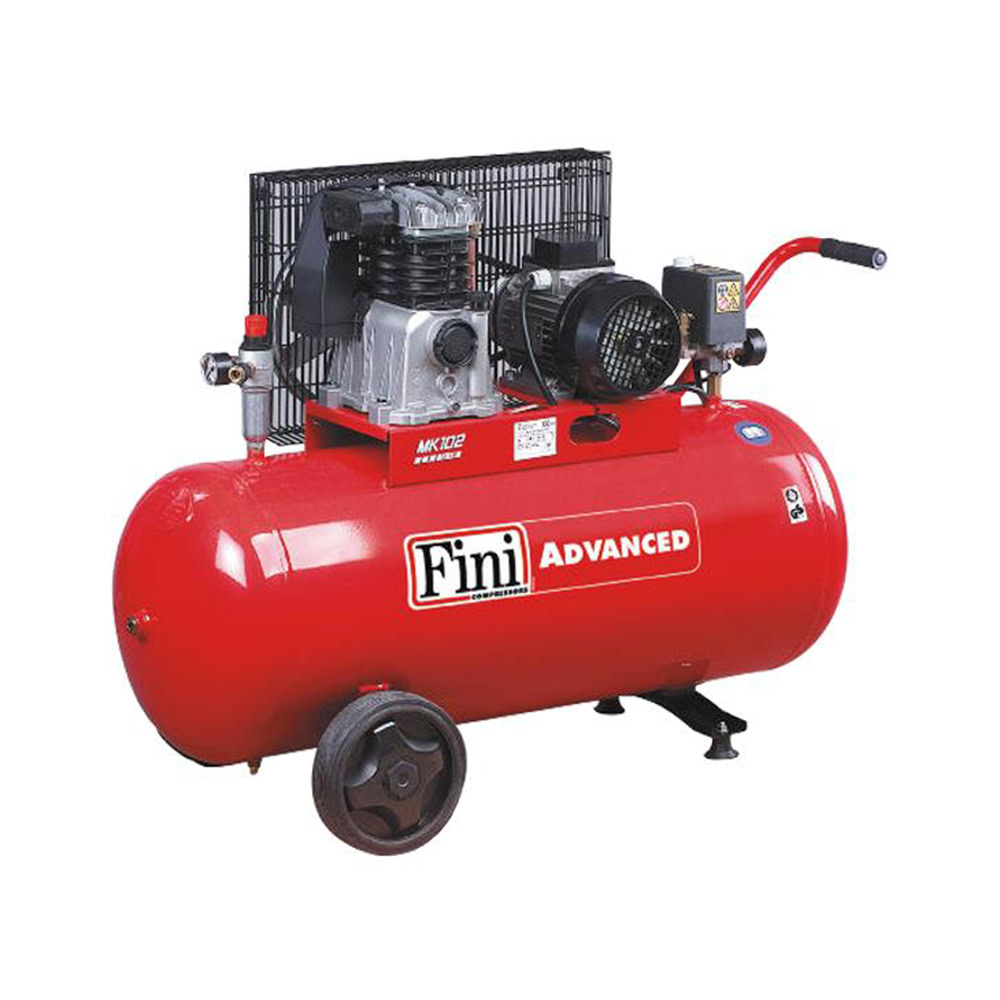 Compresor de aer Fini MK102-90-2M ADVANCE, 90 l, 1.5 kW , 10 bar, 235 l/min 1 Compresor de aer Fini MK102-90-2M ADVANCE, 90 l, 1.5 kW , 10 bar, 235 l/min