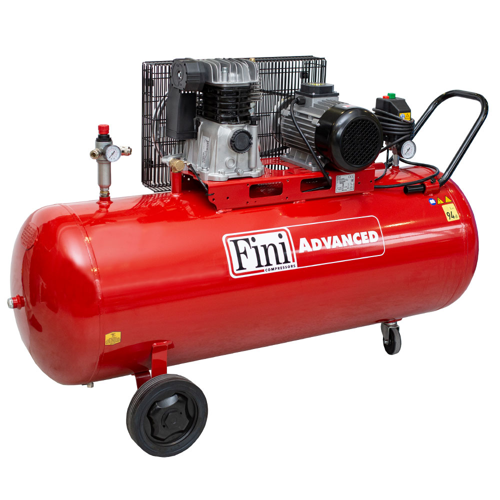 Compresor aer cu ulei Fini 4cp 200l debit aer aspirat 395l/min debit aer refulat 246l/min 10bar 89kg 1 Compresor aer cu ulei Fini 4cp 200l debit aer aspirat 395l/min debit aer refulat 246l/min 10bar 89kg