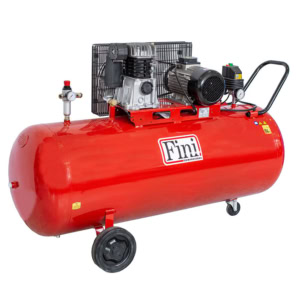 Compresor aer cu ulei Fini 4cp 270l debit aer aspirat 395l/min debit aer refulat 246l/min 10bar 120kg