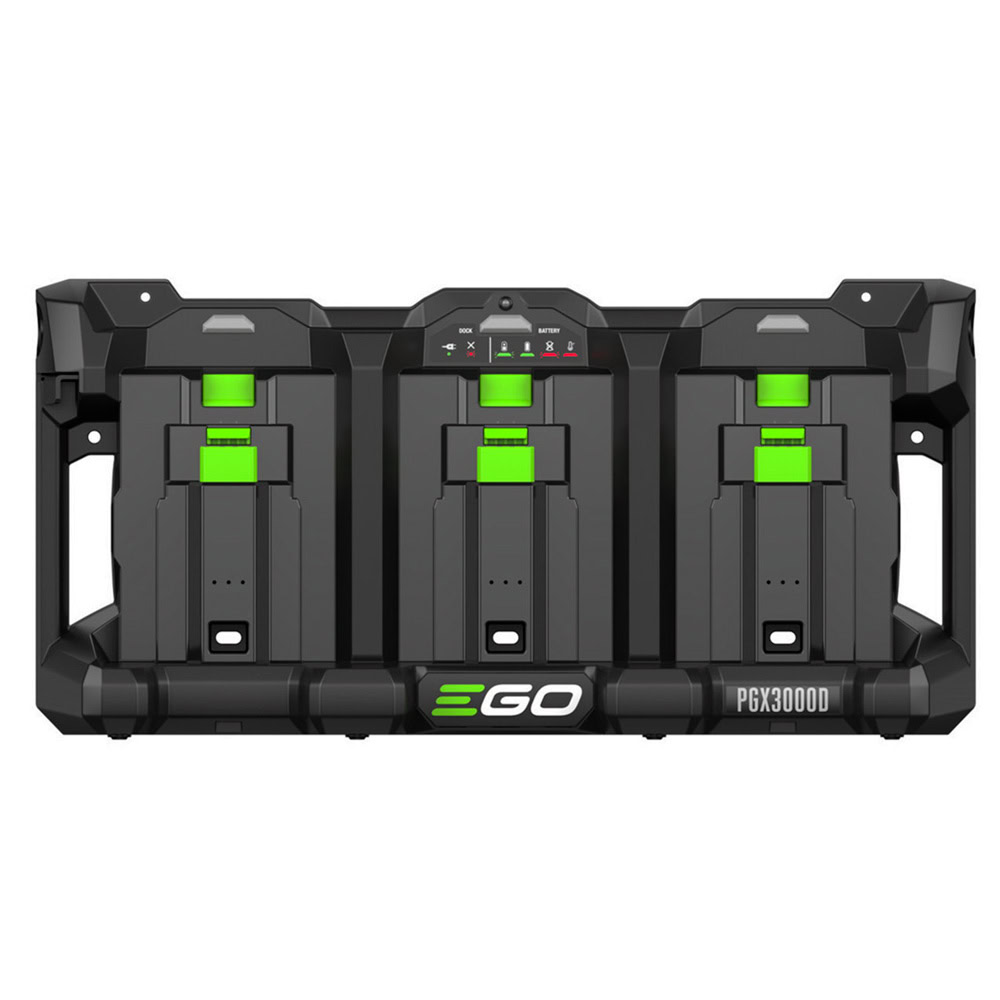 Platforma incarcare Ego PGX3000D, 56 V, 3 porturi, pentru acumulatori Ego ARC Lithium™ 2 Platforma incarcare Ego PGX3000D, 56 V, 3 porturi, pentru acumulatori Ego ARC Lithium™ - Image 2
