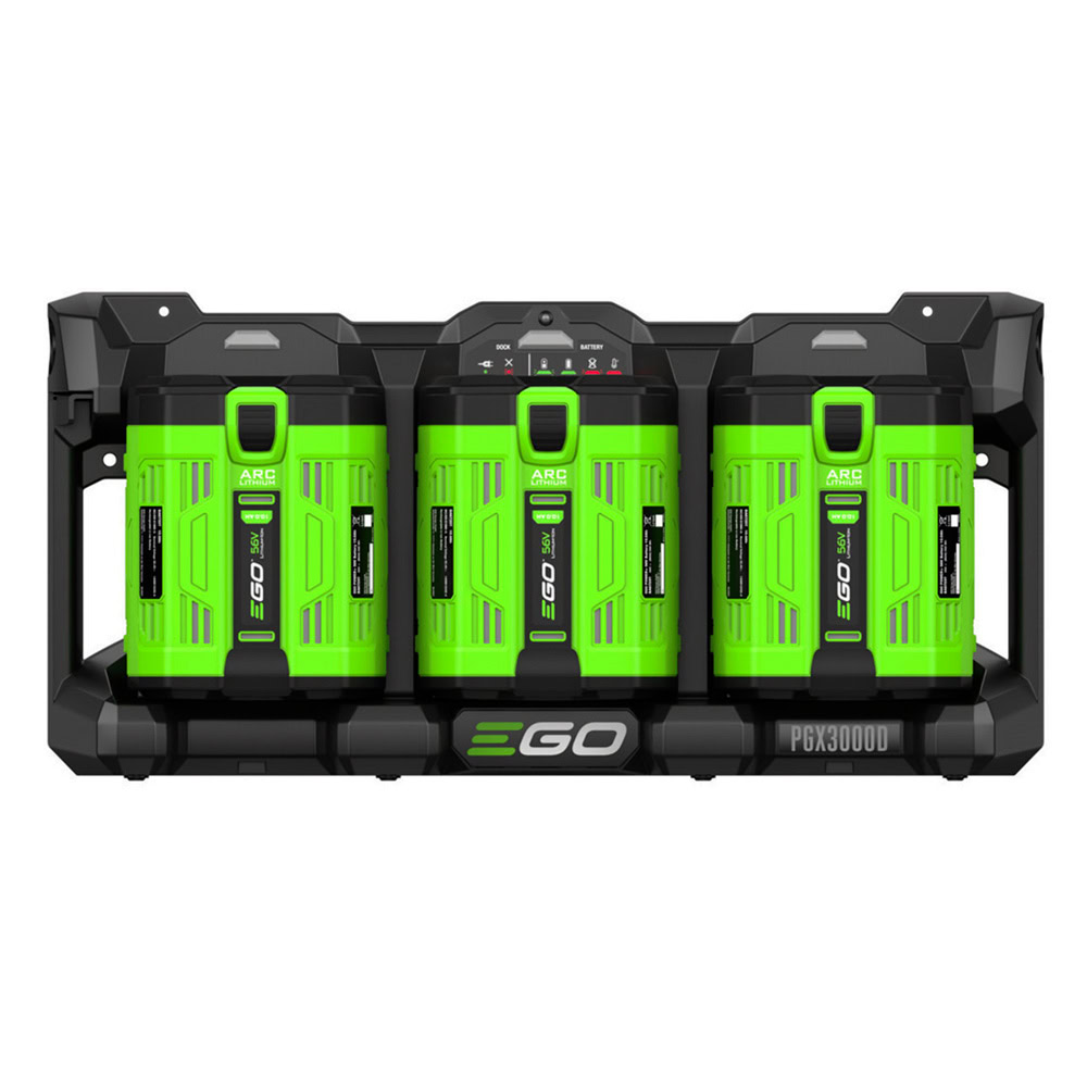 Platforma incarcare Ego PGX3000D, 56 V, 3 porturi, pentru acumulatori Ego ARC Lithium™ 3 Platforma incarcare Ego PGX3000D, 56 V, 3 porturi, pentru acumulatori Ego ARC Lithium™ - Image 3