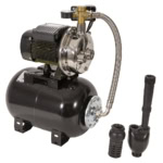 Hidrofor WASSERKONIG  inox 1200 W 24 l 2640 l/h inaltime refulare 36 m adancime absorbtie 30 m 6 bar 21.3 Kg