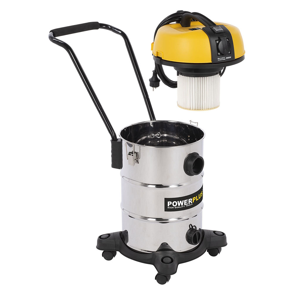 Aspirator umed/uscatPowerplus POWX3240, 1200 W, 30 l, recipient inox 3 Aspirator umed/uscatPowerplus POWX3240, 1200 W, 30 l, recipient inox - Image 3