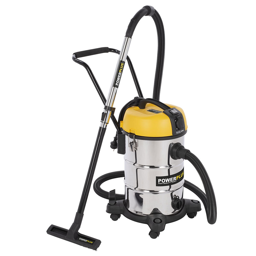 Aspirator umed/uscatPowerplus POWX3240, 1200 W, 30 l, recipient inox 1 Aspirator umed/uscatPowerplus POWX3240, 1200 W, 30 l, recipient inox
