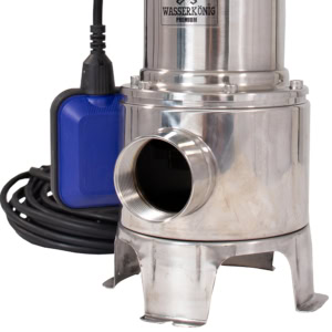 Pompa submersibila WASSERKONIG PSI12 900 W 350 l/min refulare 12 m inox | Travandi.ro