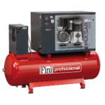 Compresor de aer silentios Fini Pulsar Evo BK120-500-10-ES, 500 l, 7.5 kW, 10 bar, 1080 l/min, cu uscator