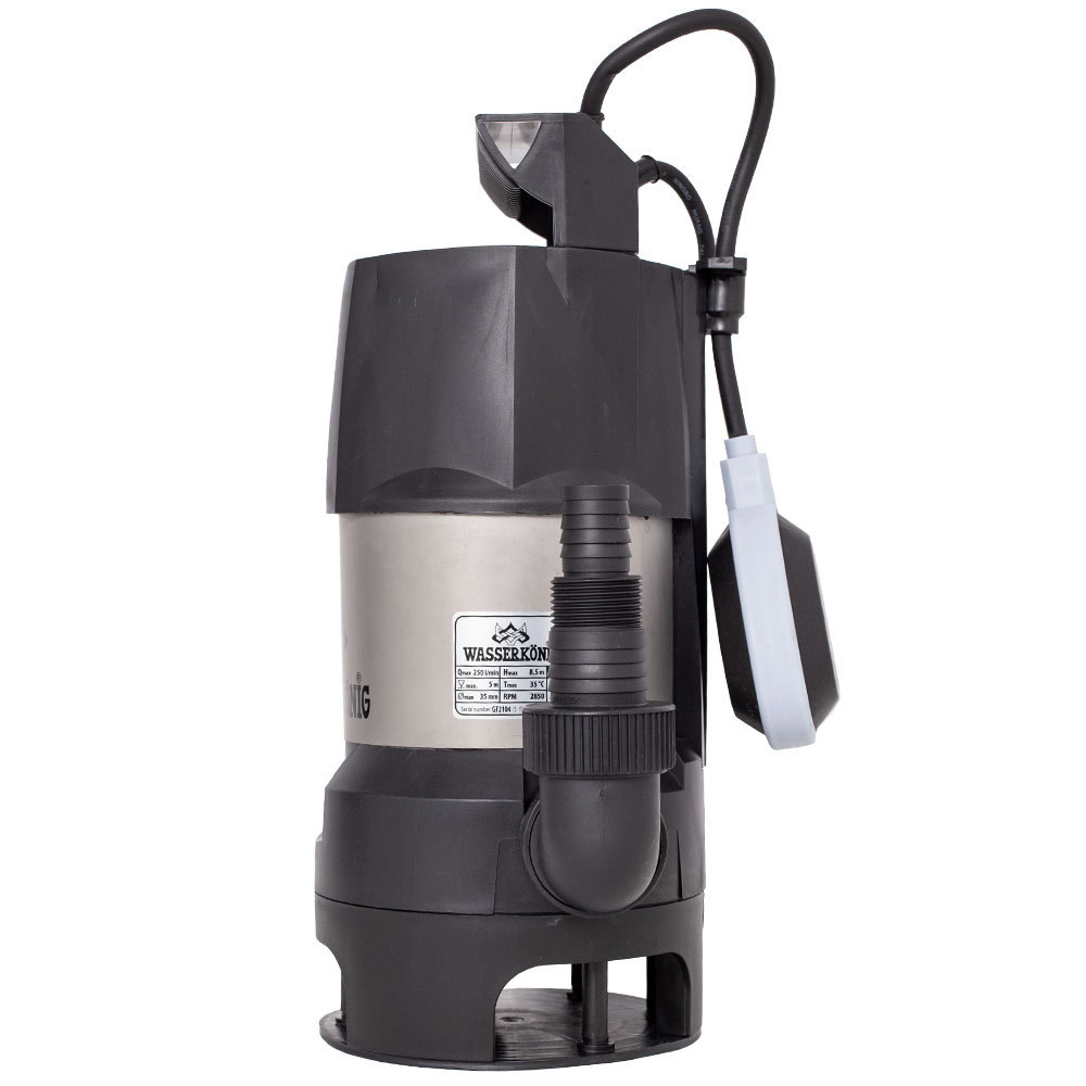 Pompa submersibila WASSERKONIG SPMD9250 950 W debit 250 l/min refulare 8,5 m plastic 3 Pompa submersibila WASSERKONIG SPMD9250 950 W debit 250 l/min refulare 8,5 m plastic - Image 3
