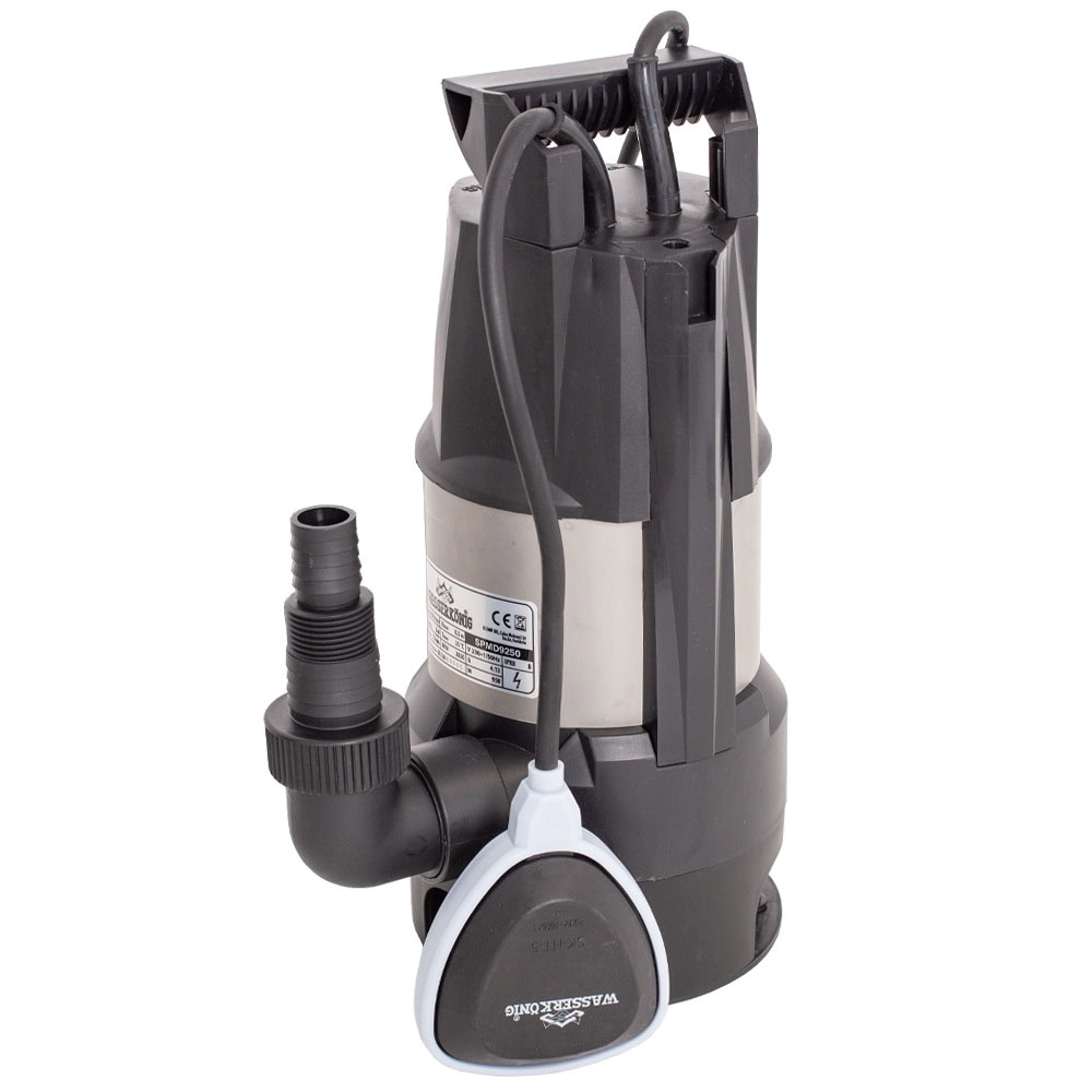 Pompa submersibila WASSERKONIG SPMD9250 950 W debit 250 l/min refulare 8,5 m plastic 7 Pompa submersibila WASSERKONIG SPMD9250 950 W debit 250 l/min refulare 8,5 m plastic - Image 7