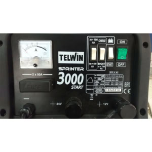 Redresor baterii si robot de pornire Telwin SPRINTER3000START, tensiune incarcare 12/24 V, capacitate baterii Pb/START/STOP 20-700 Ah, incarcare rapida 8 Redresor baterii si robot de pornire Telwin SPRINTER3000START, tensiune incarcare 12/24 V, capacitate baterii Pb/START/STOP 20-700 Ah, incarcare rapida | Travandi.ro