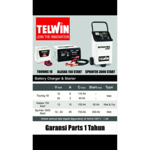 Redresor baterii si robot de pornire Telwin SPRINTER3000START, tensiune incarcare 12/24 V, capacitate baterii Pb/START/STOP 20-700 Ah, incarcare rapida 9 Redresor baterii si robot de pornire Telwin SPRINTER3000START, tensiune incarcare 12/24 V, capacitate baterii Pb/START/STOP 20-700 Ah, incarcare rapida | Travandi.ro