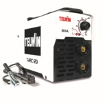 Invertor sudura MMA Telwin T-ARC120ACX, 80 A, electrozi 1.6-2.5 mm, cu accesorii