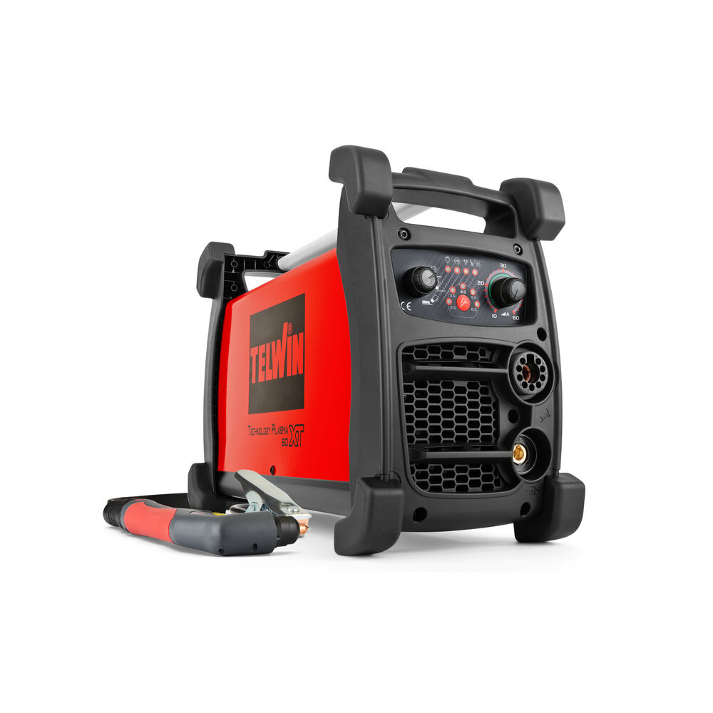 Aparat pentru taiat cu jet de plasma Telwin TECHNOLOGYPLASMA60XT, 60 A, taiere maxima 20 mm, cu accesorii 4 Aparat pentru taiat cu jet de plasma Telwin TECHNOLOGYPLASMA60XT, 60 A, taiere maxima 20 mm, cu accesorii - Image 4