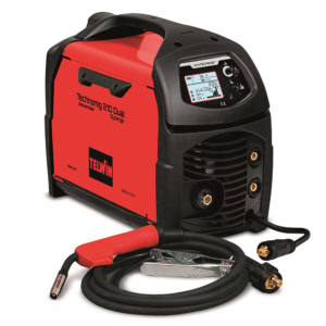 Aparat sudura MIG-MAG/MMA/TIG Telwin TECHNOMIG210DUAL_SYNERGIC_MULTIPROCES, 200 A, sarma otel