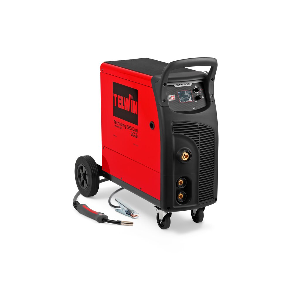 Aparat sudura MIG-MAG/ MMA/TIG Telwin TECHNOMIG225DUAL_SYNERGIC, 220 A, sarma otel 0.6-1 mm, electrozi 1.6-3.2 mm, cu accesorii 5 Aparat sudura MIG-MAG/ MMA/TIG Telwin TECHNOMIG225DUAL_SYNERGIC, 220 A, sarma otel 0.6-1 mm, electrozi 1.6-3.2 mm, cu accesorii - Image 5
