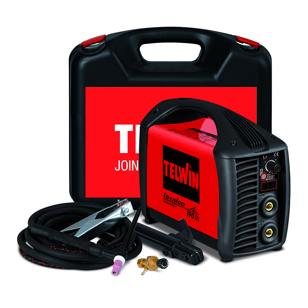 Aparat sudura TIG/ MMA Telwin TECNICATIG190DC-LIFT-VRD_ACC, 170 A, electrozi 1.6-4 mm, cu accesorii TIG in valiza de plastic 1 Aparat sudura TIG/ MMA Telwin TECNICATIG190DC-LIFT-VRD_ACC, 170 A, electrozi 1.6-4 mm, cu accesorii TIG in valiza de plastic