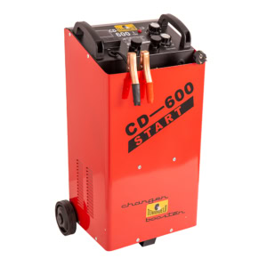 Redresor si robot de pornire TEHNOWELDCD600, tensiune incarcare 12/24 V, capacitate baterii Pb 20-1000 Ah