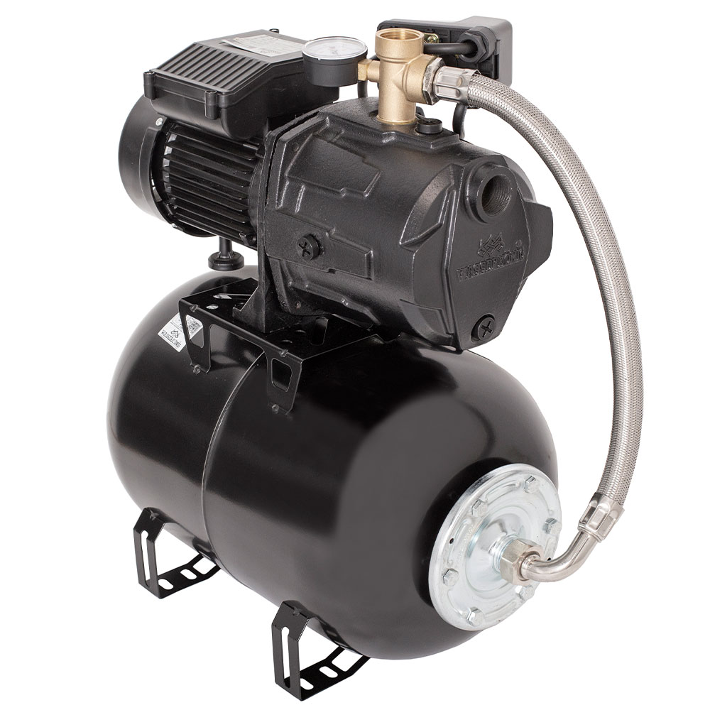 Hidrofor cu pompa autoamorsanta Wasserkonig WSK5255-25, fonta, putere 1300 W, debit 5220 l/h, inaltime refulare 55 m, vas de expansiune 24 litri 1 Hidrofor cu pompa autoamorsanta Wasserkonig WSK5255-25, fonta, putere 1300 W, debit 5220 l/h, inaltime refulare 55 m, vas de expansiune 24 litri
