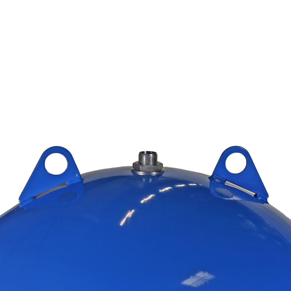 Vas de expansiune vertical Wassertechnik WTH200VMBLUE, apa rece, volum 200 l, presiune max.10 bari, cu suport, manometru 3 Vas de expansiune vertical Wassertechnik WTH200VMBLUE, apa rece, volum 200 l, presiune max.10 bari, cu suport, manometru - Image 3