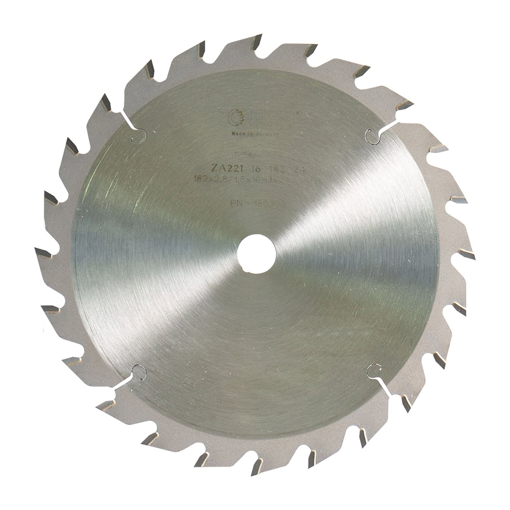 Disc Zonetec ZA2211618224 pentru fierastrau circular, D 16X182 mm, 24 dinti, pentru lemn 1 Disc Zonetec ZA2211618224 pentru fierastrau circular, D 16X182 mm, 24 dinti, pentru lemn