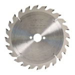 Disc Zonetec ZA2212016024, pentru fierastrau circular, 20X160 mm, 24 dinti, pentru lemn