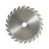 Disc Zonetec ZA2212016524 pentru fierastrau circular, D 20X165 mm, 24 dinti, pentru lemn