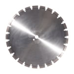 Disc diamantat Zonetec ZA241SA450132525, pentru asfalt, taiere segmentata, 450x25.4x13 mm