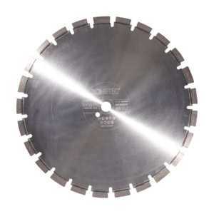Disc diamantat Zonetec ZA241SA450132525, pentru asfalt, taiere segmentata, 450x25.4x13 mm
