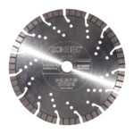Disc diamantat Zonetec ZA241STU230131522 pentru beton armat, taiere segmentata, D 230x22.3 x13 mm