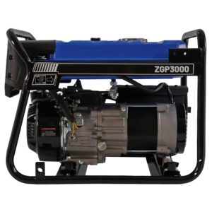 Generator de curent pe benzina Zonetec ZGP3000, portabil, monofazat, 3 kVA, bobinaj alternator cupru | Travandi.ro