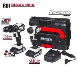 Set surubelnita cu impact BL RDI-CDB04W si HID01W 2x2Ah