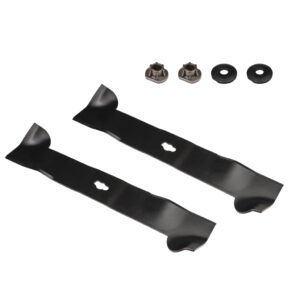 Set 2 lame pentru tractor de gradina 34cm GLM17