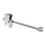 Cheie combinata cu clichet cap flexibil 24mm FLEX CRV TMP