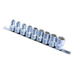 Set 9 tubulare E ½" 10-24mm CRV TMP